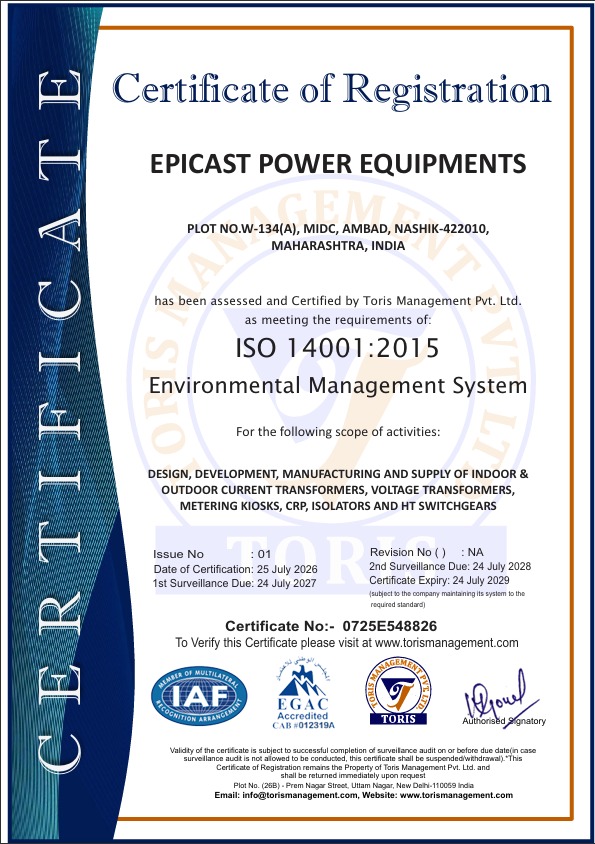 ISO 14001:2015 Certification